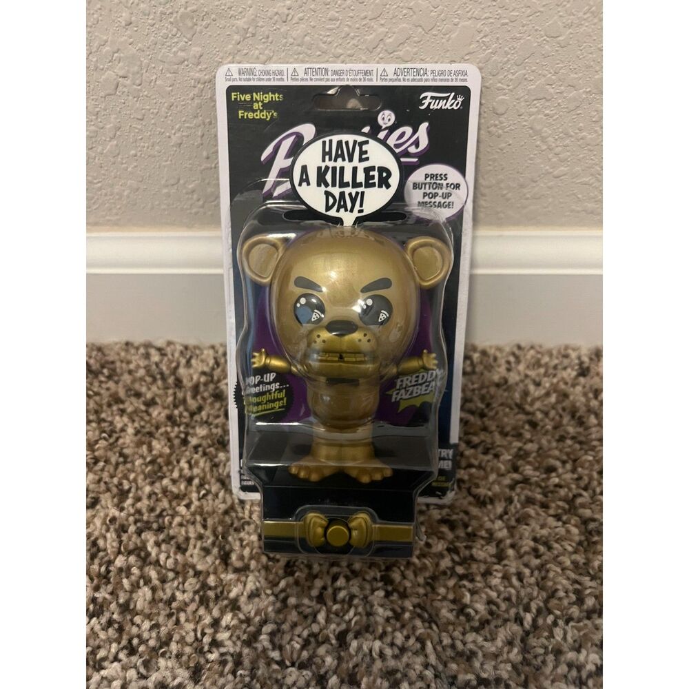 2022 Funko POPsies - Five Nights at Freddy’s - FREDDY FAZBEAR (GOLD)